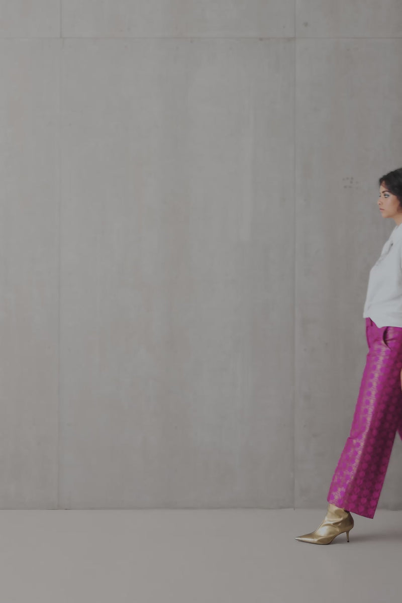 Silk Brocade Culotte
