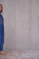 طقم تونيك من الحرير المزخرف