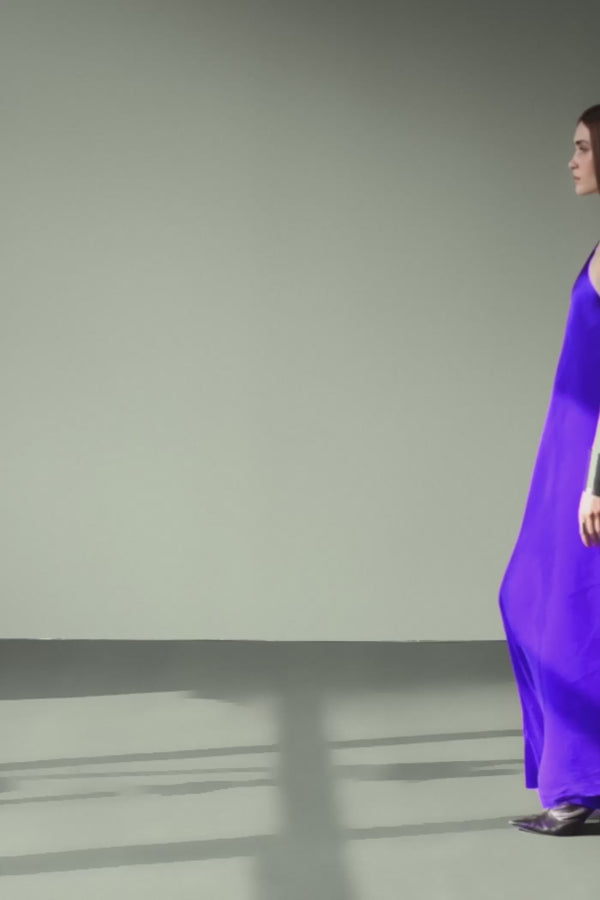 Pleated Wrap Skirt