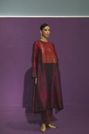 Silk Brocade Tunic Set