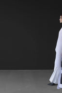 Pleated Long Poncho