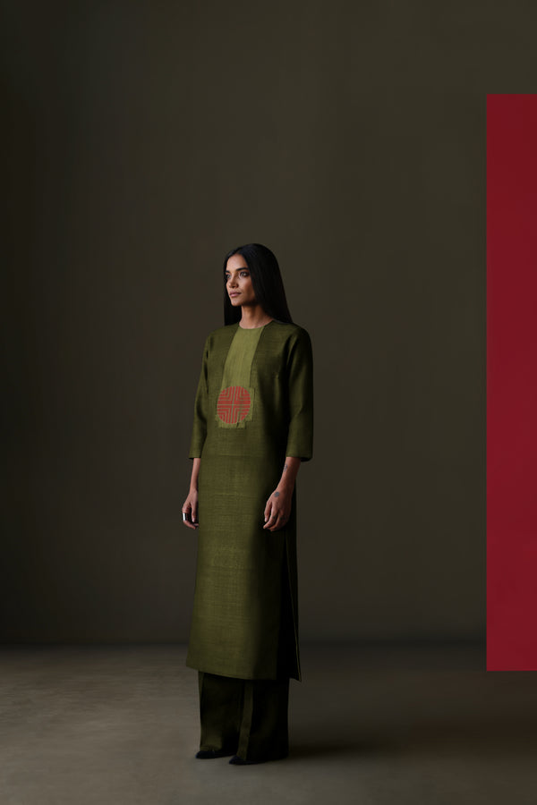 Silk Tailored Tunic