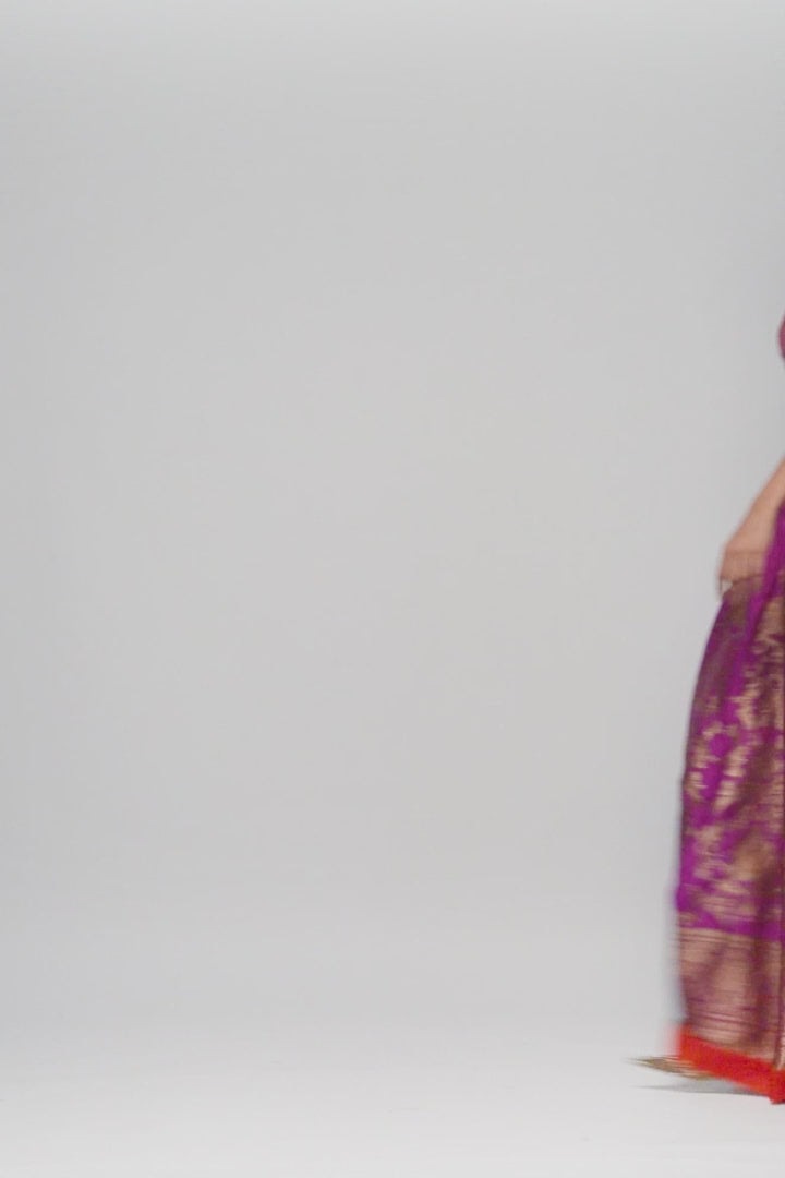 Handwoven Silk Engineered Brocade Blouse