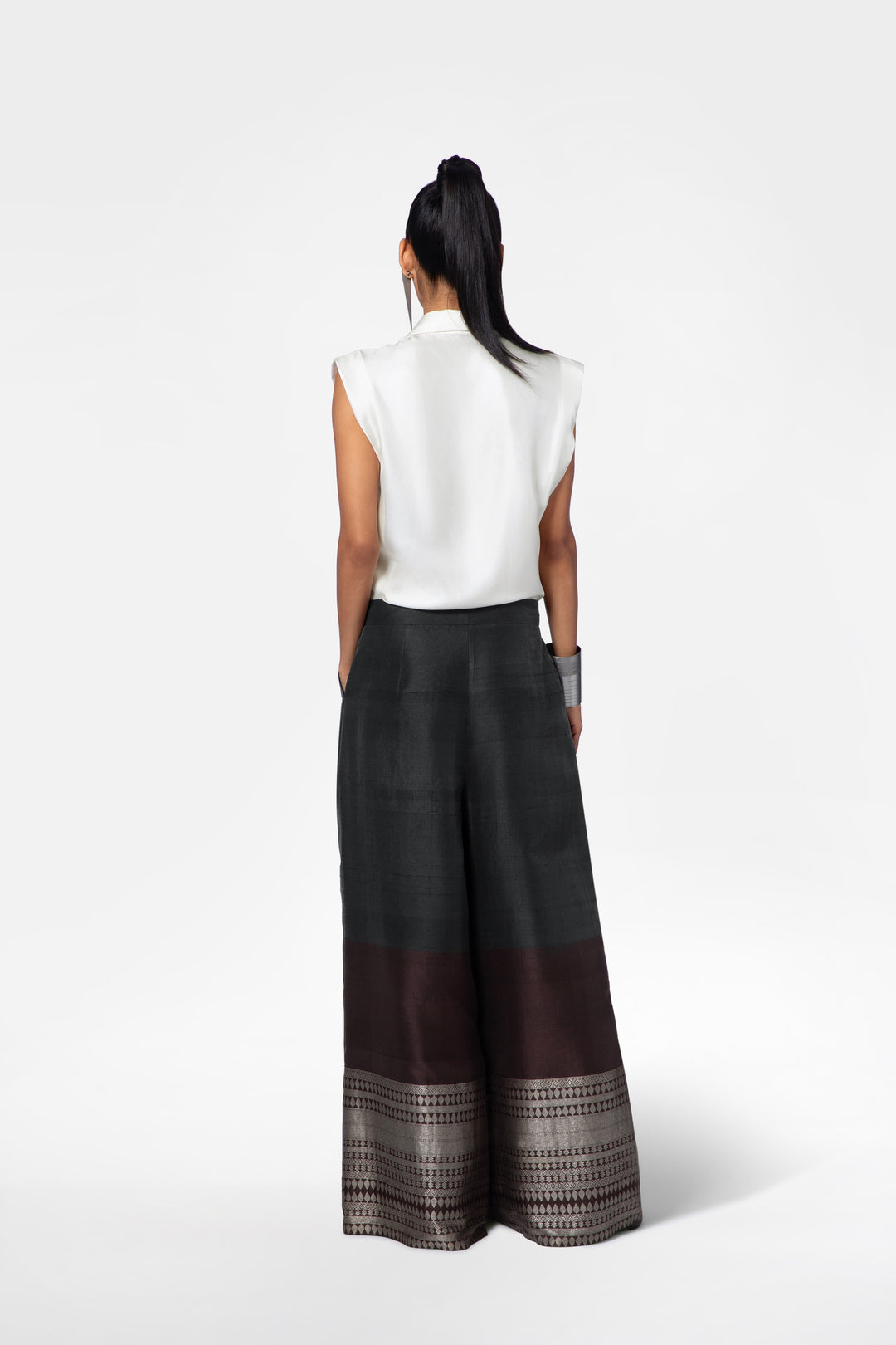 Handwoven Silk Trouser