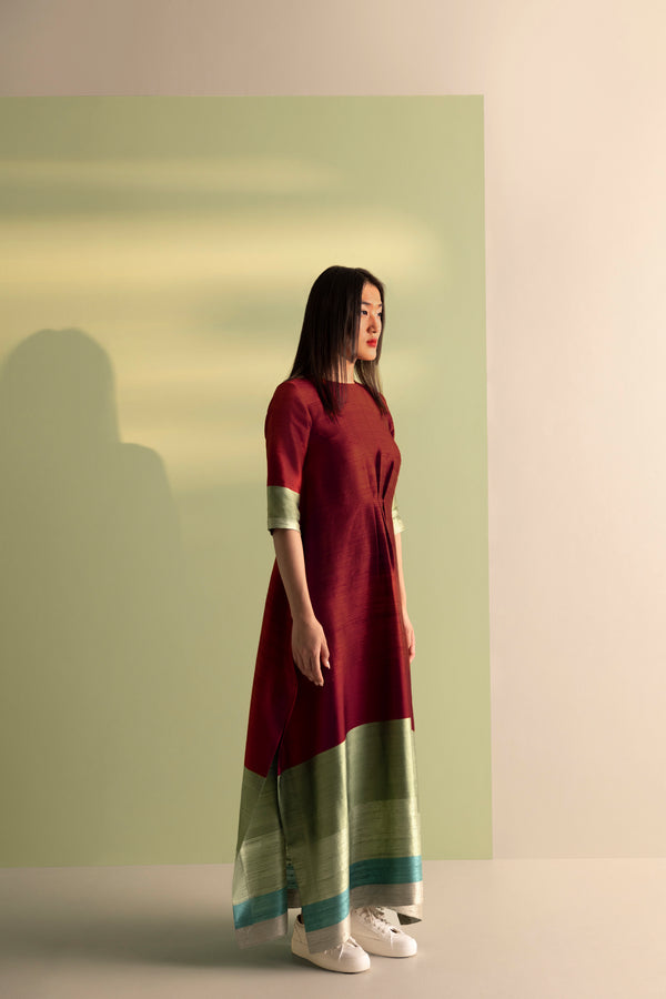 Handwoven Silk Maxi