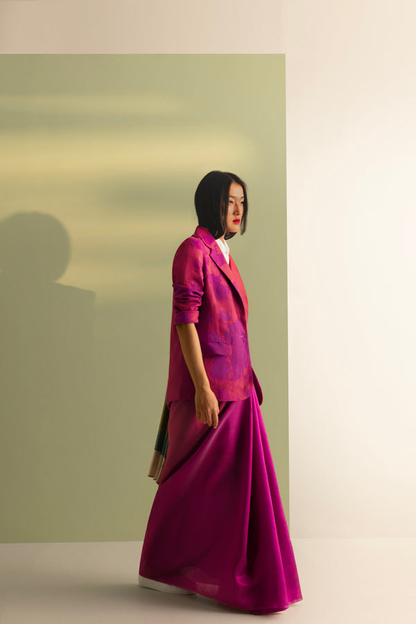 Handwoven Silk Reversible Sari