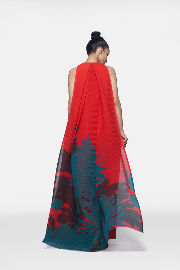 Pleated Maxi