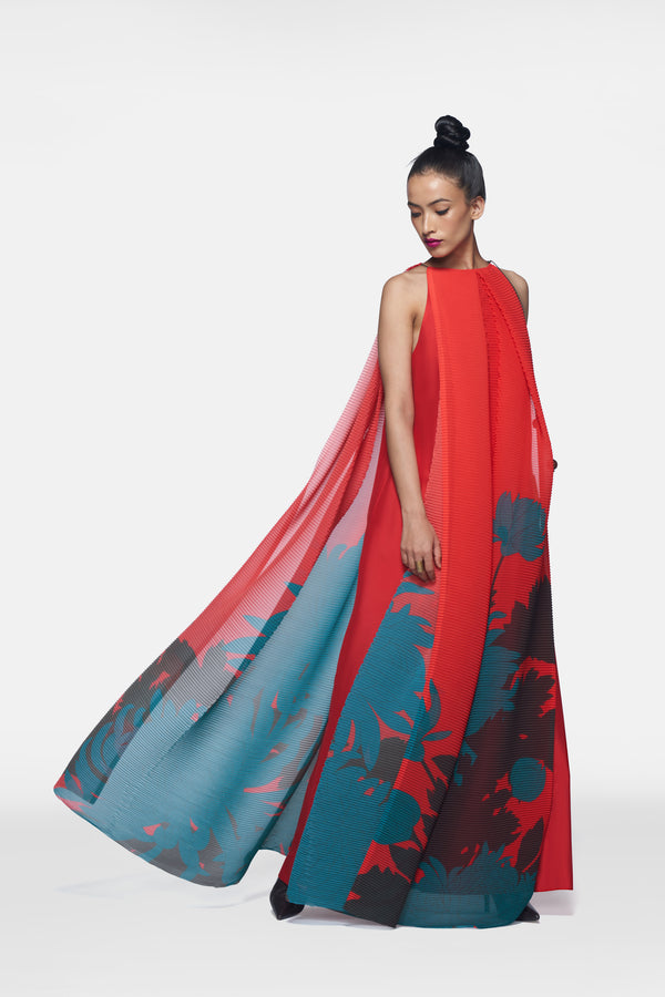 Pleated Maxi