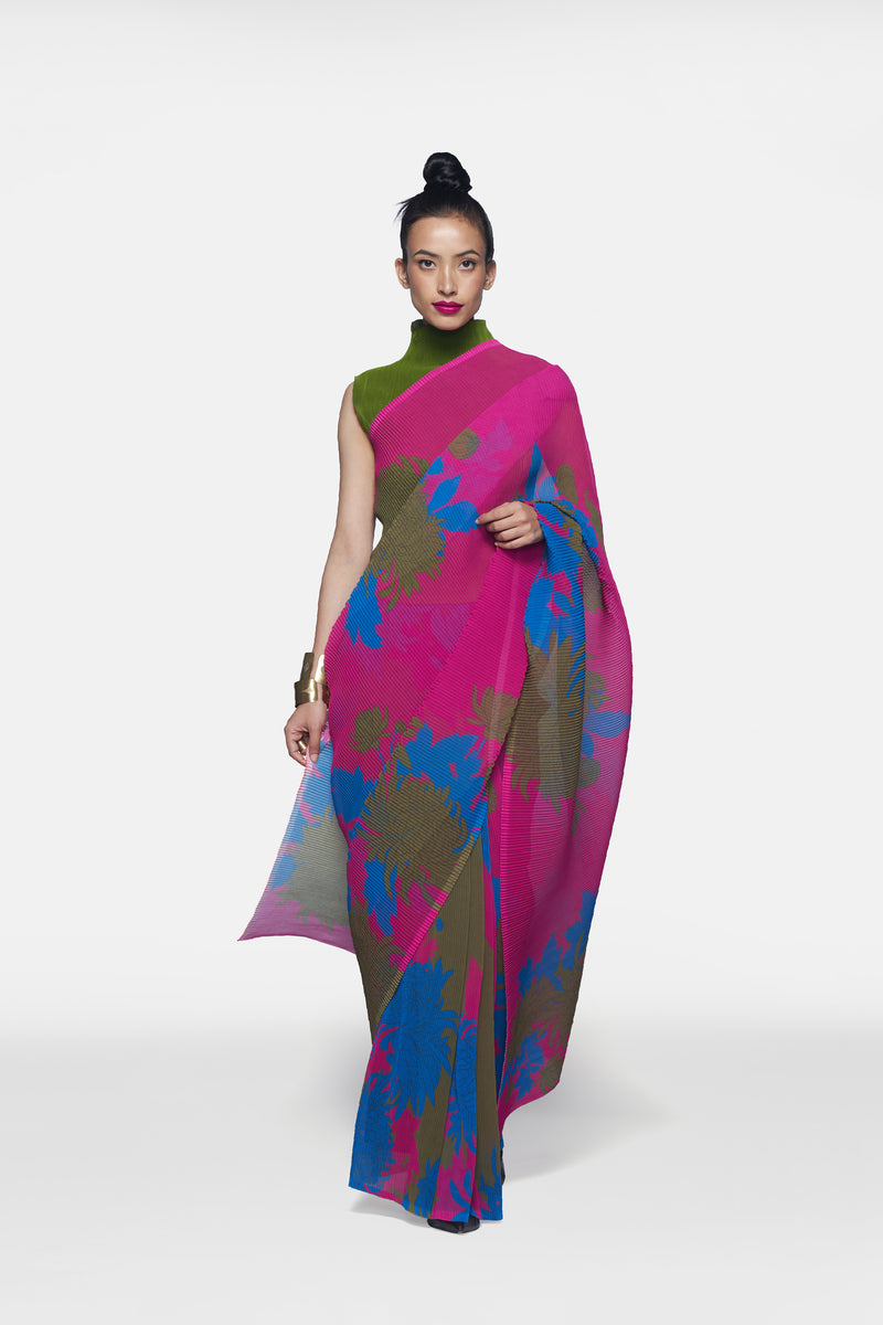 Pleated Sari
