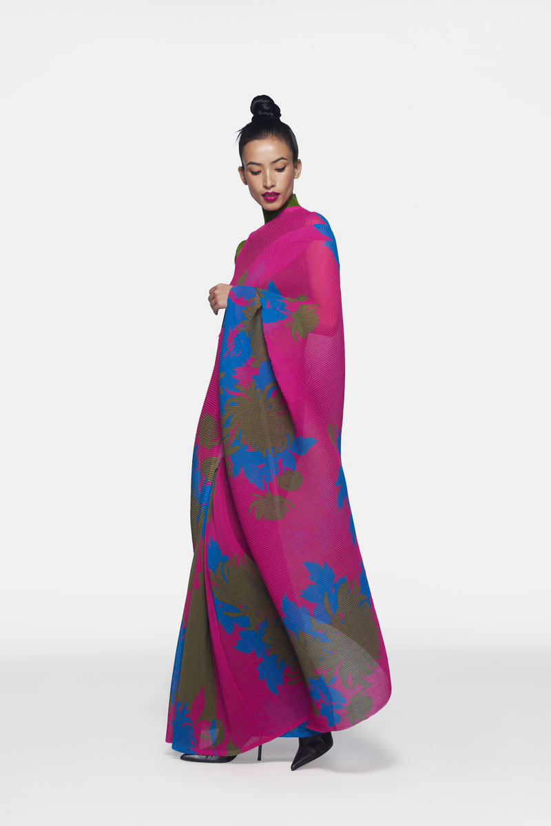 Pleated Sari