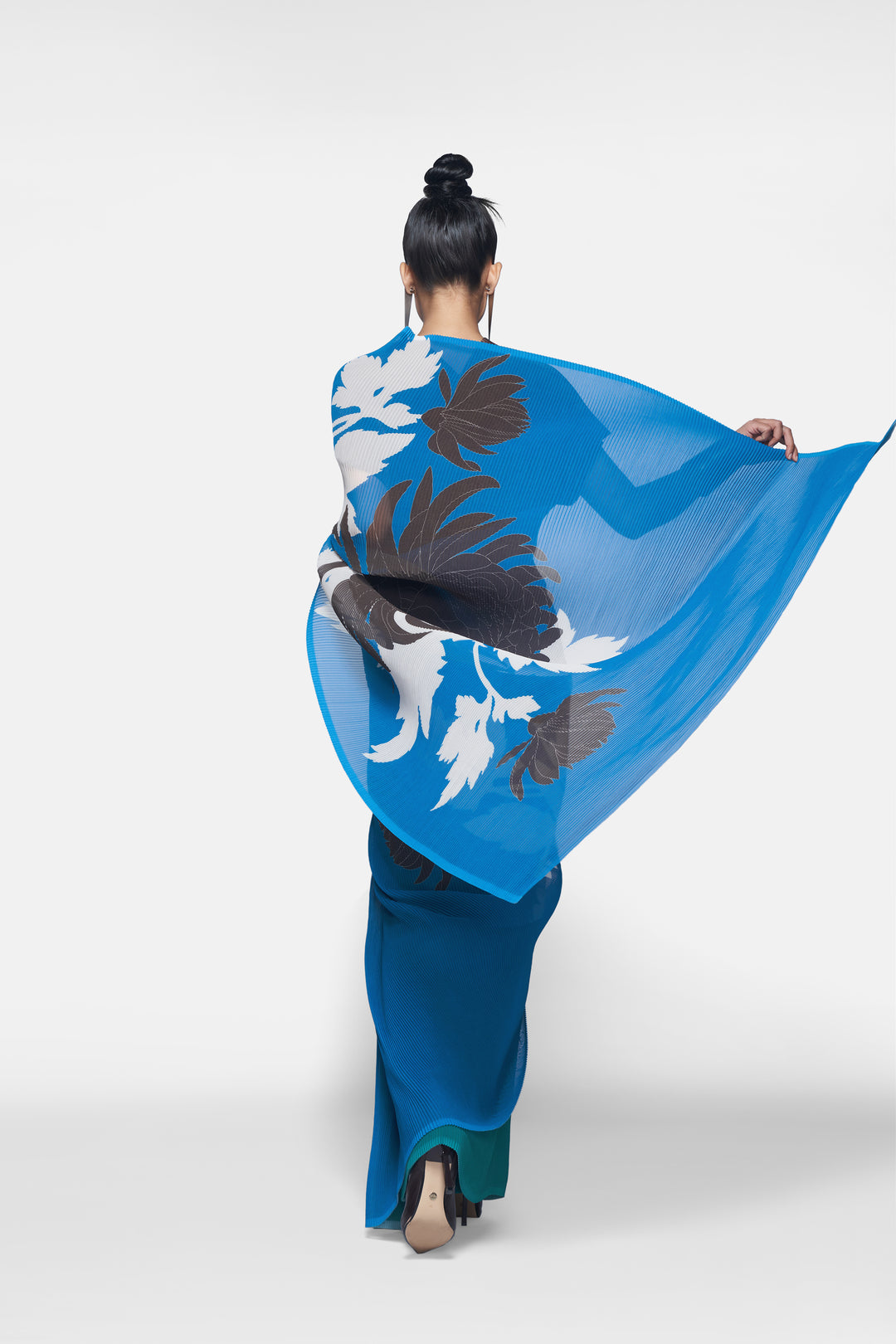 Pleated Sari