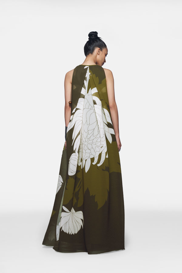 Pleated Maxi